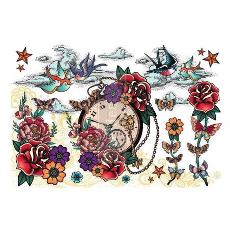 Inked Flash. CeCe REDESIGN DECOR TRANSFERS® 652265 | L'aura Bella