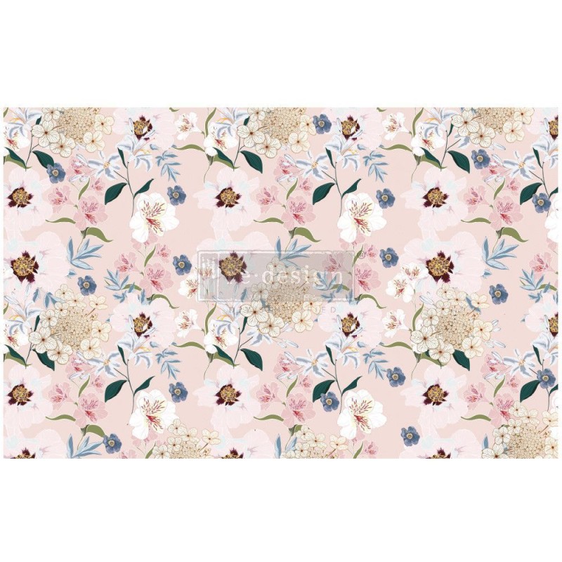 Blush Floral. Decoupage Paper Redesign 652388 v| L'aura Bella