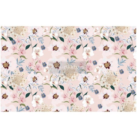 Blush Floral. Decoupage Paper Redesign 652388 v| L'aura Bella