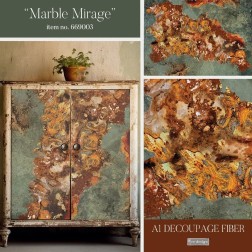 Marble Mirage. A1 Decoupage Fiber Paper Redesign 669003 | L'aura Bella