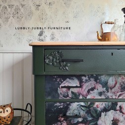 Mossy Rose Delight. A1 Decoupage Paper Redesign 669096 | L'aura Bella