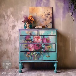 Burst of Color. A1 Decoupage Paper Redesign 669126 | L'aura Bella