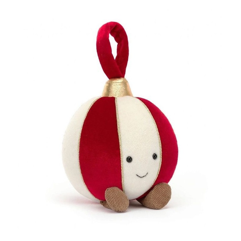 Amuseable Bauble, Bola Navidad peluche Jellycat A4BAU | L'aura Bella