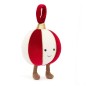 Amuseable Bauble, Bola de Navidad Feliz. Peluche Jellycat