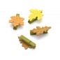 Hojas con pinzas. 9 pcs.