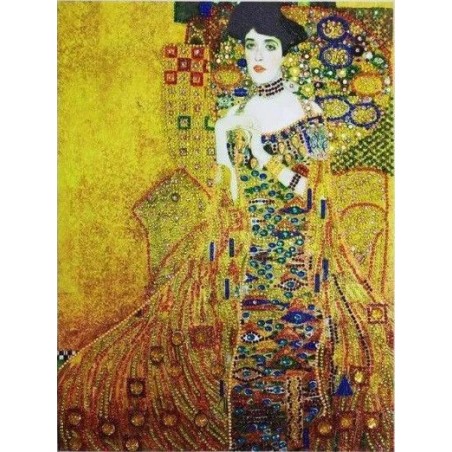 Diamond Painting: Madame Bauer, Klimt. 40 x 50 cm | L'aura Bella