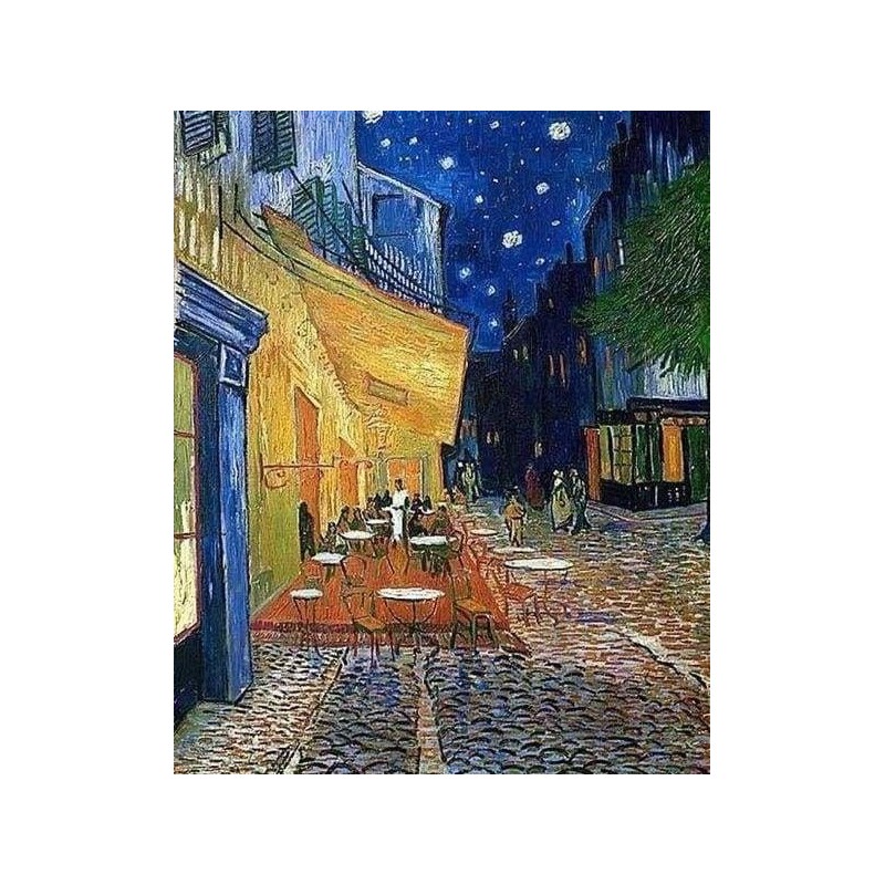 Diamond Painting: Terraza de Café, Van Gogh. 40 x 50 cm | L'aura Bella