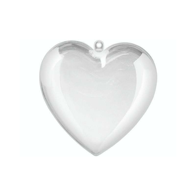 Corazón de plástico divisible.14 cm.. Knorr Prandell. Soportes, Plástico