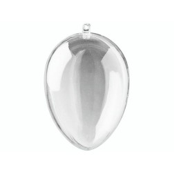 Huevo de plástico divisible. 14 cm. Knorr Prandell. Soportes, Plástico