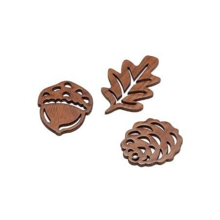 Decoraciones navideñas. 6 pcs.