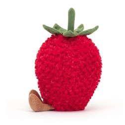 Amuseable Strawberry, Fresa Feliz. Jellycat A2STR | L'aura Bella