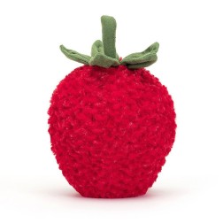 Amuseable Strawberry, Fresa Feliz. Jellycat A2STR | L'aura Bella