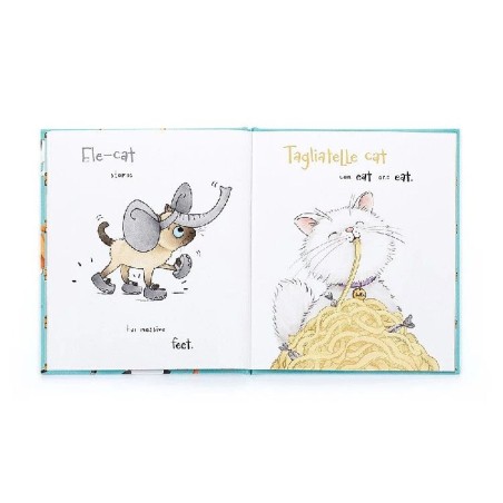 All Kinds of Cats, libro en inglés. 25 Aniversario Jellycat