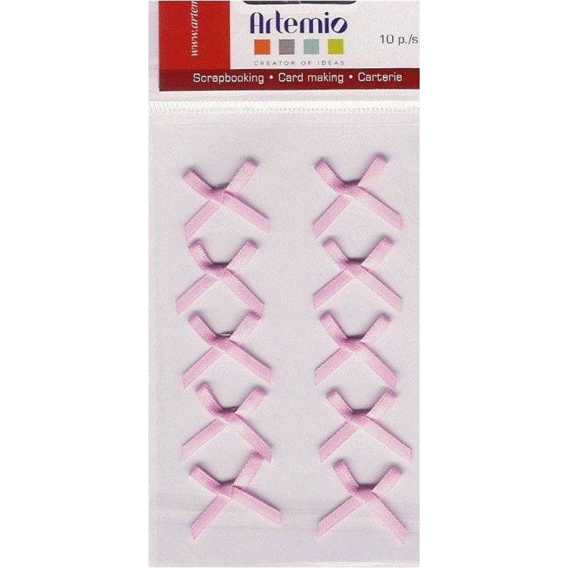 10 lazos rosas. Artemio. Decoraciones, Cajón de sastre