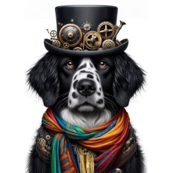 Diego Dog. Papel Decoupage Mint by Michelle. A1 | L'aura Bella