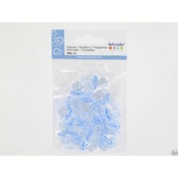 Pack de 5 Chupetes azules decorativos para scrap| L' aura Bella