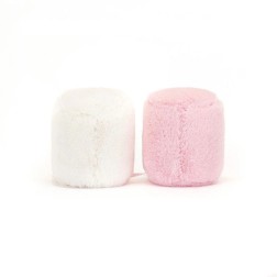 Amuseable Pink & White Marshmallows, Jellycat A6MPW | L'aura Bella
