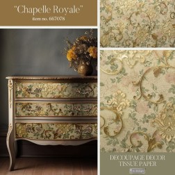 Chapelle Royale. Decoupage Tissue Paper Redesign 667078 | L'aura Bella