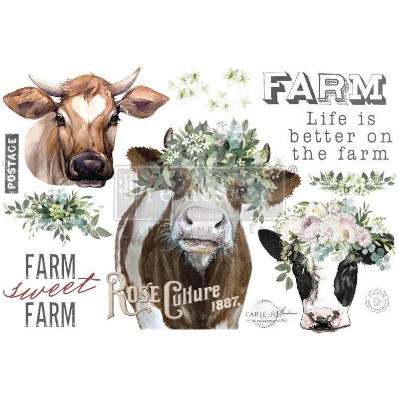 Golden Fields Farm REDESIGN DECOR TRANSFERS® 666798 | L'aura Bella