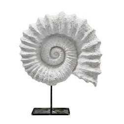 Caracola, amonite de resina poliuretano. Incluye Peana | L'aura Bella