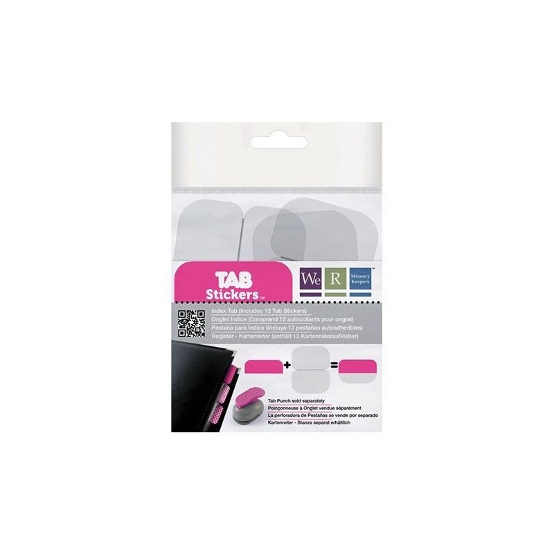 Tab stickers rosa. We R Memory Keepers. Scrapbooking, Indispensables, Maquinaria