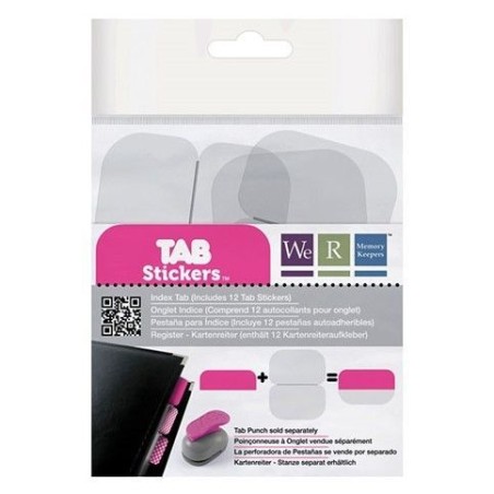 Tab stickers rosa