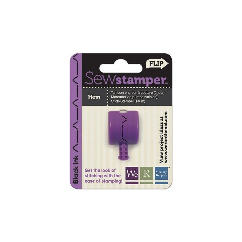 Sew stamper. Hem.. We R Memory Keepers. Scrapbooking, Indispensables, Maquinaria