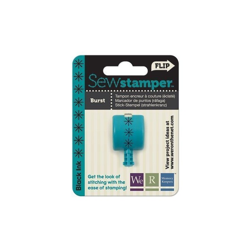 Sew stamper. Burst. We R Memory Keepers. Scrapbooking, Indispensables, Maquinaria