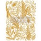 Foliage Finesse, Gold Foil KACHA. REDESIGN DECOR TRANSFERS®