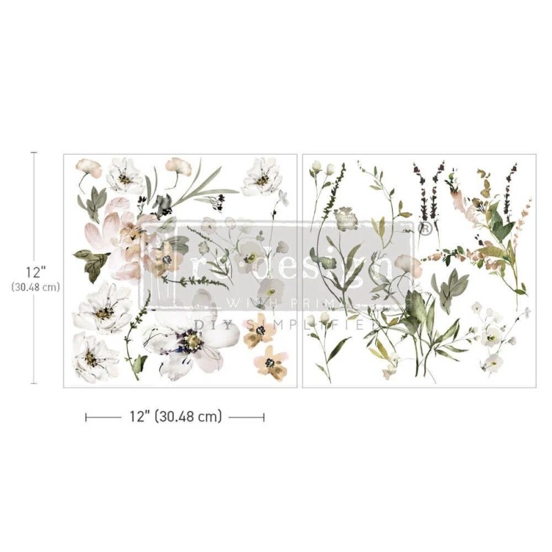 Pastels Artistry. REDESIGN MAXI TRANSFERS® 669683 | L'aura Bella