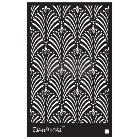Plantilla de estarcido Art Deco Wall. Finnabair. 969745 | L'aura Bella