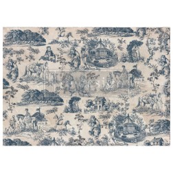 Toile de Jouy. Kacha A1 Decoupage Paper Redesign 669720 | L'aura Bella