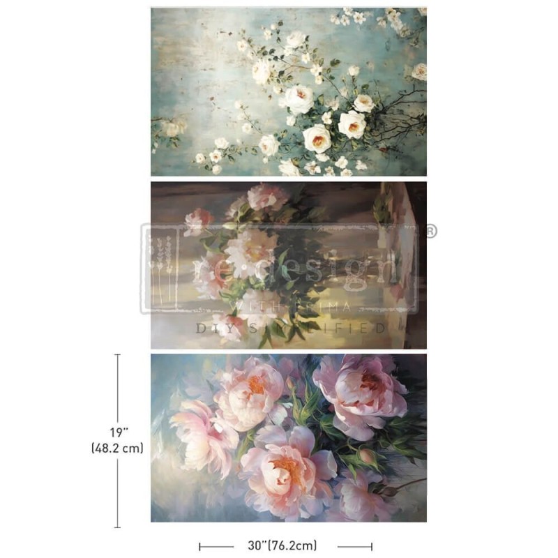 Bountiful Beauty Pack 3 Decoupage Paper Redesign 670948 | L'aura Bella