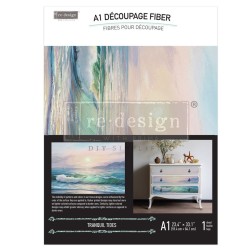 Tranquil Tides. A1 Decoupage Paper Redesign 669720 | L'aura Bella