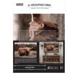 Highland Grace. A1 Decoupage Paper Redesign 672898 | L'aura Bella