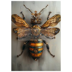 Gearspring Honeybee. A1 Decoupage Paper Redesign 673093 | L'aura Bella