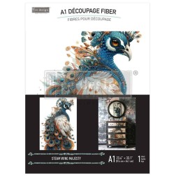 Steamwing Majesty. A1 Decoupage Paper Redesign 673178 | L'aura Bella
