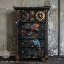 Azure Aviator. A1 Decoupage Paper Redesign 673208 | L'aura Bella