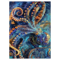 Arms of the Abyss. A1 Decoupage Paper Redesign 672904 | L'aura Bella