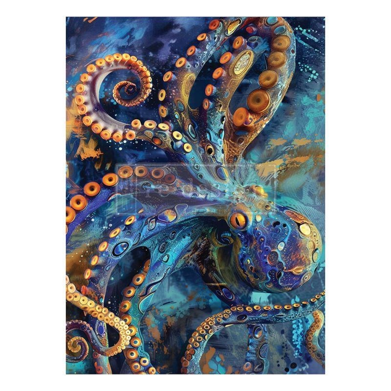 Arms of the Abyss. A1 Decoupage Paper Redesign 672904 | L'aura Bella