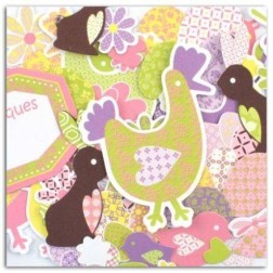 Die cuts. 59 pzs.. Toga. Decoraciones, Precortados