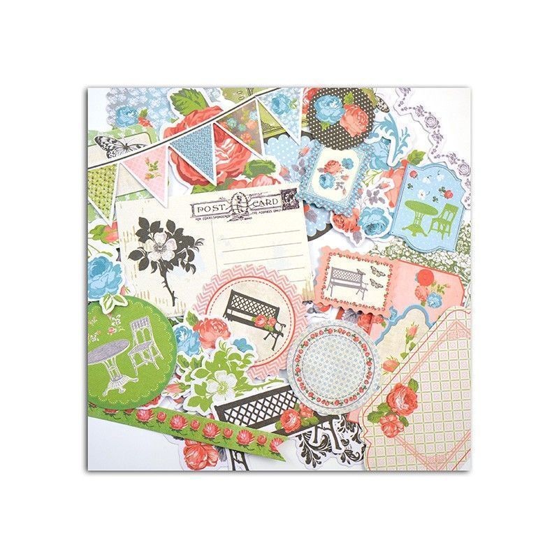 Die cuts. 43 pzs.. Toga. Decoraciones, Precortados