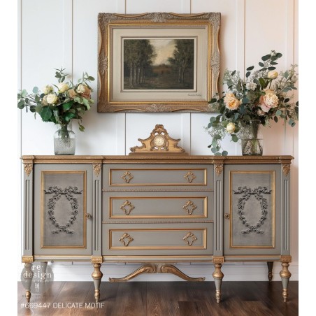 DECOR POLY – Delicate Motif – 25.4cmX20.1cmX0.66cm. Redesign with Prima®