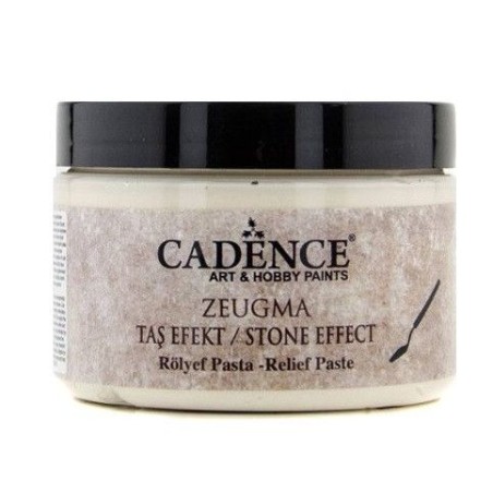 Pasta de relieve ZEUGMA AKROTOS. Efecto Piedra. Cadence | L'aura Bella