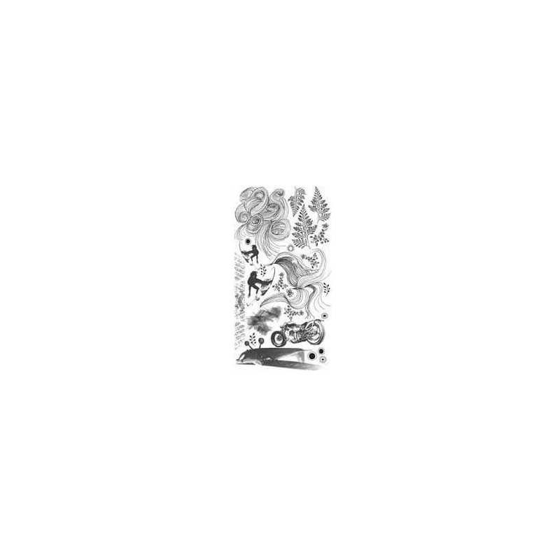 Rub ons. Lost Boys. Basic Grey. Decoraciones, Rub-Ons