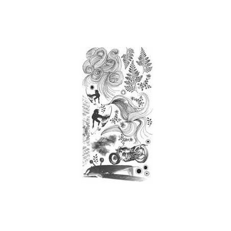 Rub ons. Lost Boys. Basic Grey. Decoraciones, Rub-Ons