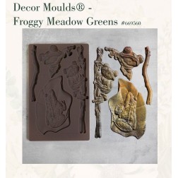 Froggy Meadow Greens. REDESIGN DECOR MOULDS® 669560 | L'aura Bella