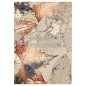 Whispering Windfall. A1 Decoupage Fiber Paper Redesign. Diseño Reversible