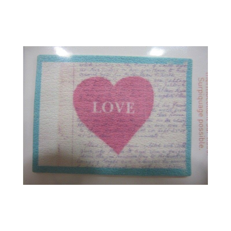 Pegatina para papel y tela, Love. Dailylike. Decoraciones, Pegatinas