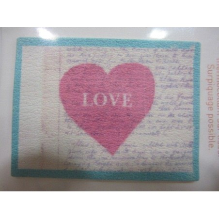 Pegatina para papel y tela, Love. Dailylike. Decoraciones, Pegatinas